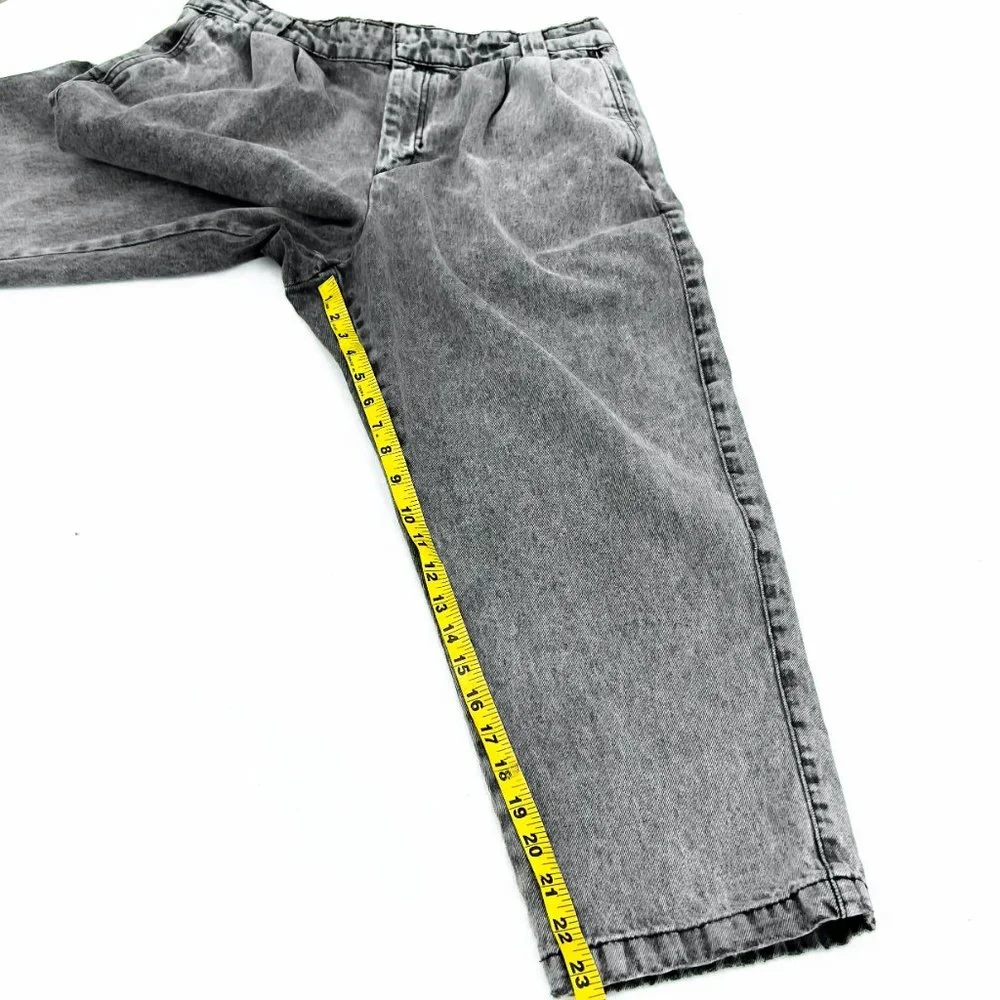 urban outfitters BDG washed faded black high waisted sofie slouchy denim jeans - Picture 6 of 8